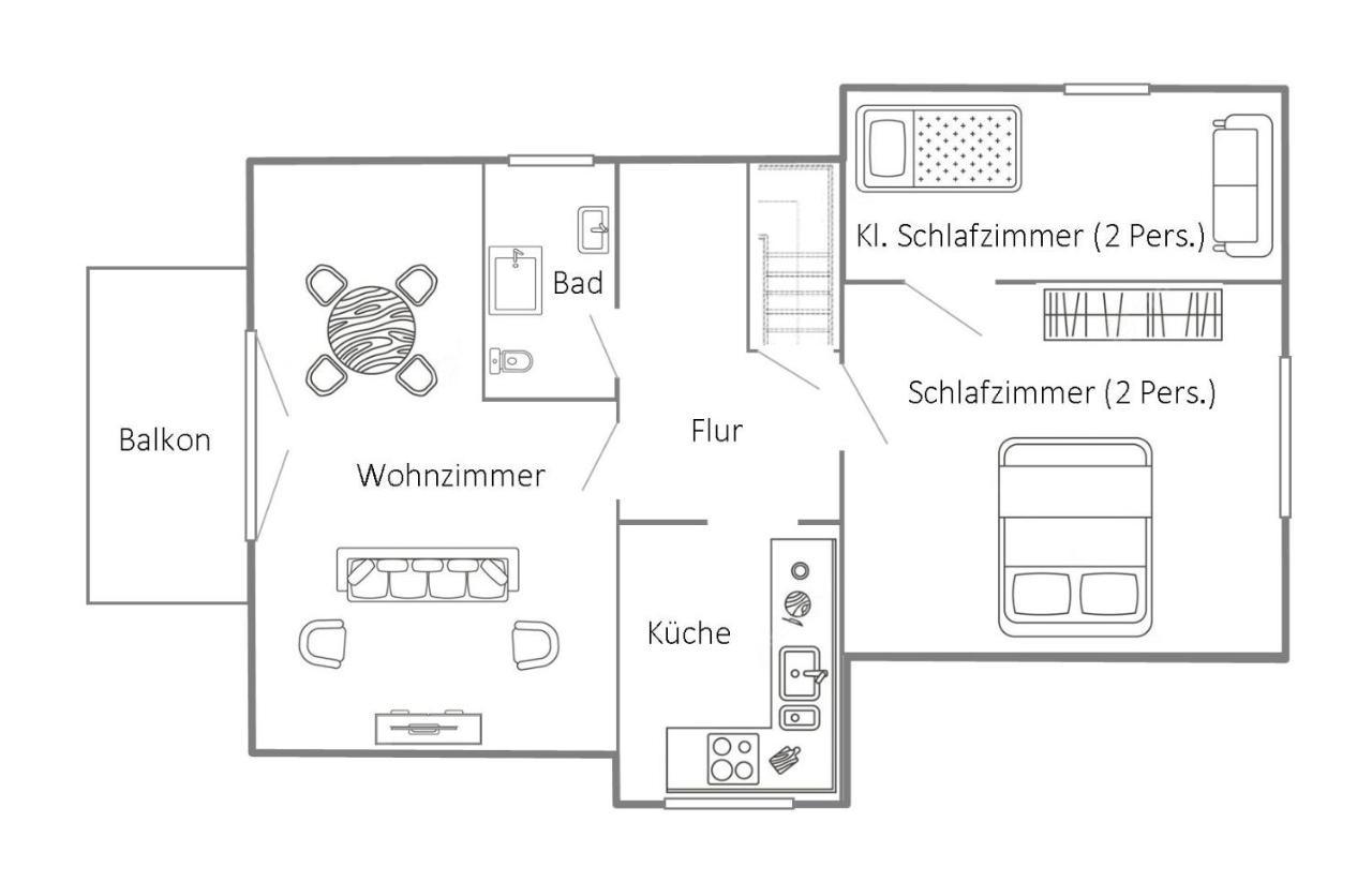 Ferienwohnung Бад-Киссинген Экстерьер фото